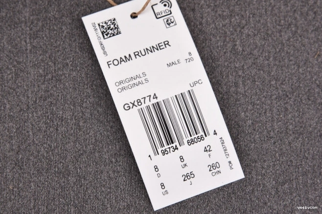 Adidas Foam MX Cream GX8774 RNNR Yeezy Clay 1213